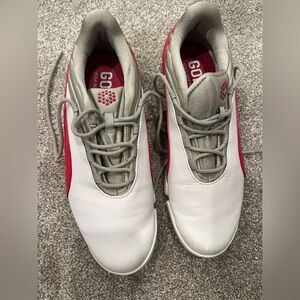 Puma Women's SunnyLite V2 Golf Shoes White/Rose 8